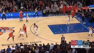 [Highlight] DeRozan finds a gap and lays it in to to put the Bulls up 4 with 20.1 left