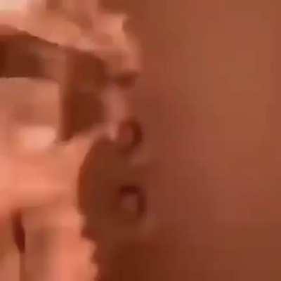 guy lights himself on fire