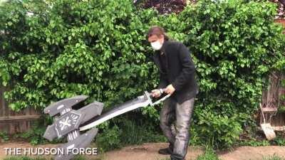 I made a ‘functional’ ChargeBlade from cardboard and foam