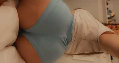 Would you prefer I take the shorts off? [f]19