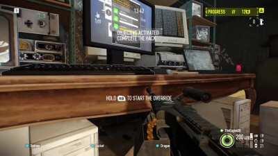 Bain singing about Money