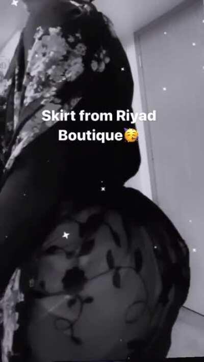 Stuffed or natural fat ass?