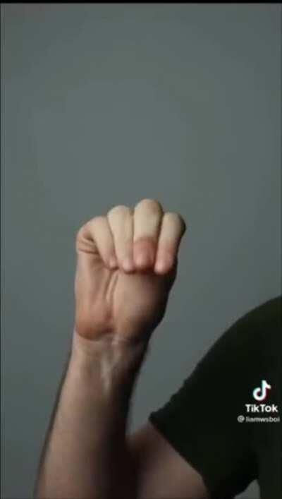 Be careful when you try this.