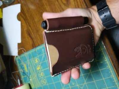 One hobby leads to another. Started to dabble with leather last year, now buying edc gear to make more things. Endless cycle