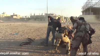 Libyan civil war Rebel mistake, 2011 [Slight NSFW]
