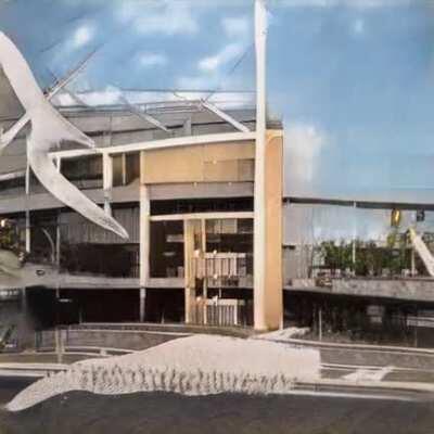 I trained an AI on some photos of brutalist architecture and this is what it came up with.