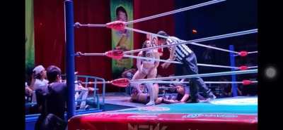 Persephone stepping on Kira