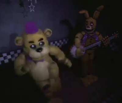 Fredbear dancing to For Free