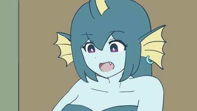 Vaporeon learns biology :3