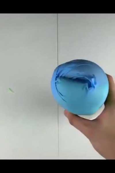 A homemade flashlight