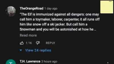 Orange libleft at it again