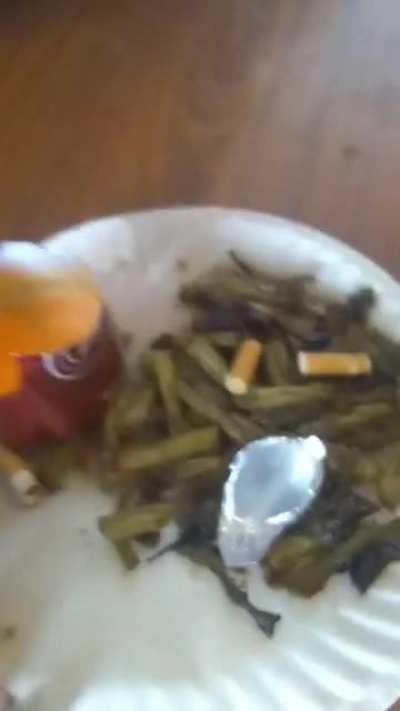 Scumbag shoots up Monkey Dust thinking it's meth and pisses all over the crackhouse