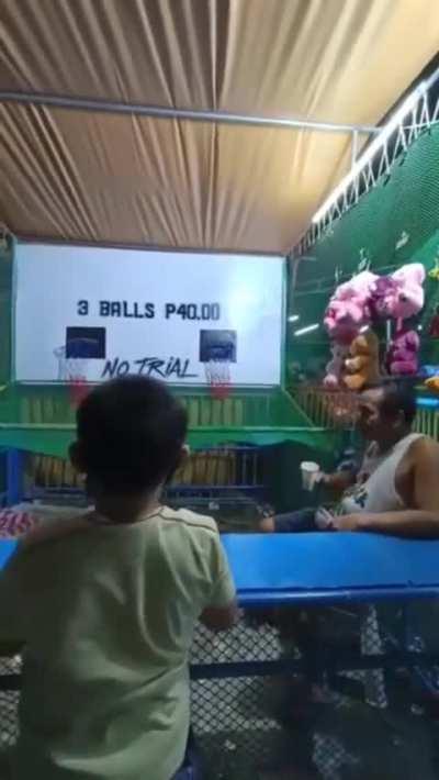 really? infront of his hot coffee?