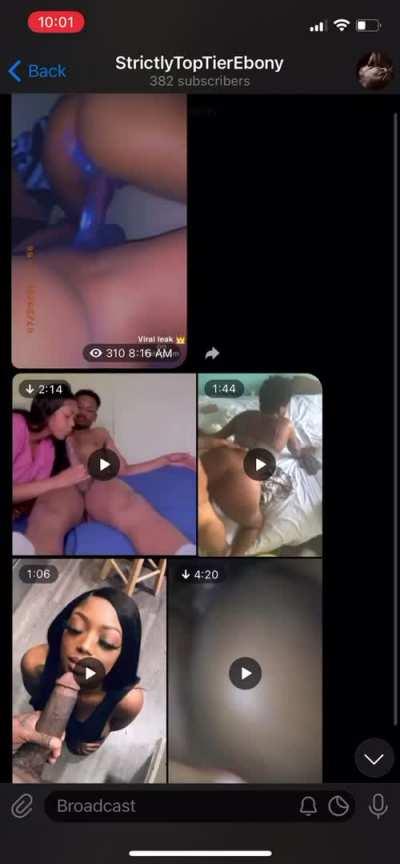 Tap in, Strictly Ebony Tele 😈😈