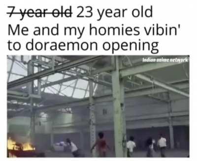 How boys look when they actually discuss anime.