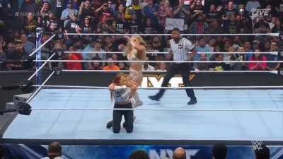 On WWE NXT No Mercy: Becky Lynch vs Tiffany Stratton