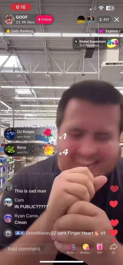 AI tiktok trend at Walmart 