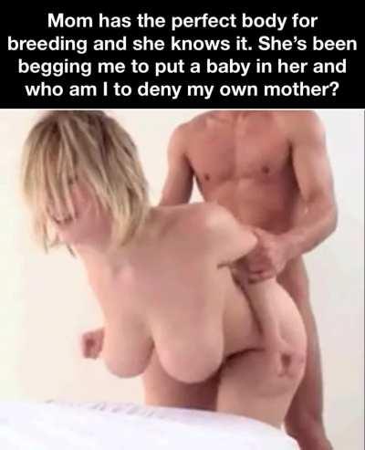 Good boys do what mommy wants.