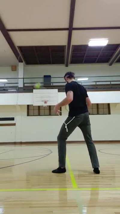 Banging balls together