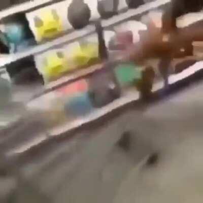 Scout gets rammed by BBC (big black cyclop)