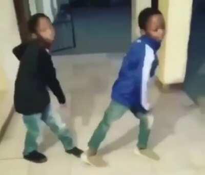 Me and my homie who I got into Tally Hall when this bop comes on