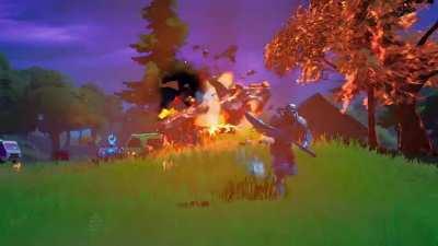 The most cinematic car crash I've ever had