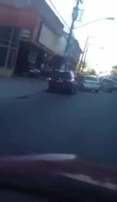 Road rage in Brazil