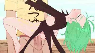 Tatsumaki blows off some steam.