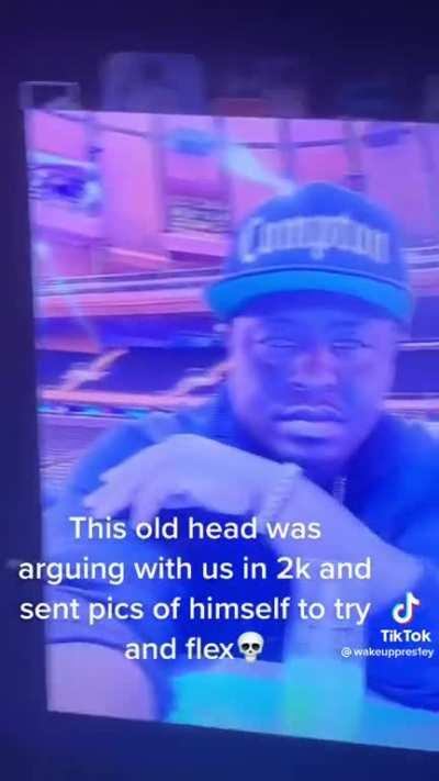 Somebody get there unc cuz flexing on niggas in ps5 messages is crazy