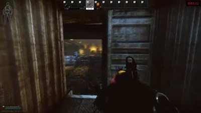 PMC drops down at perfect moment