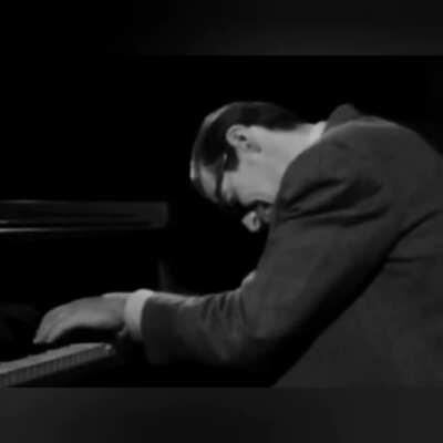 A rare moment when Bill Evans smiles while performing his masterpiece 