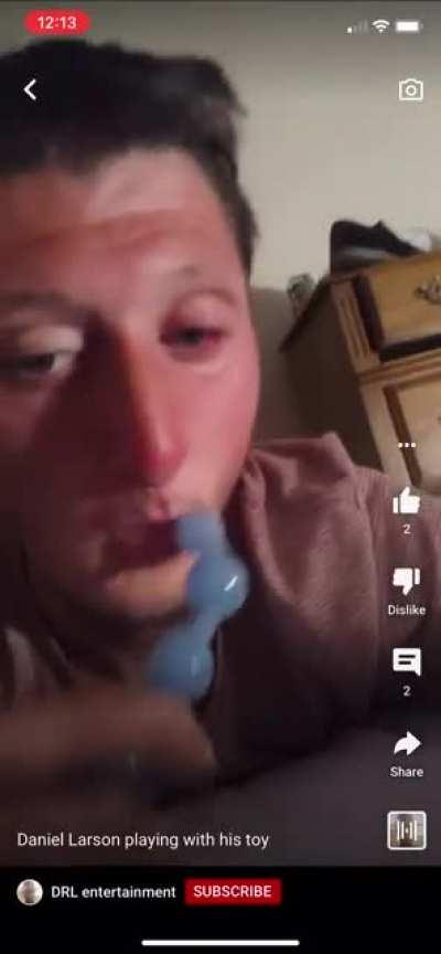 who gave him anal beads ☠️