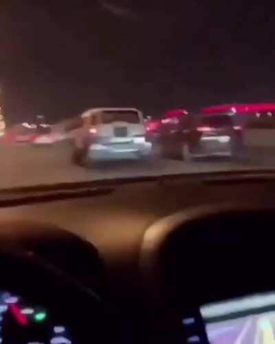 Passing on the shoulder