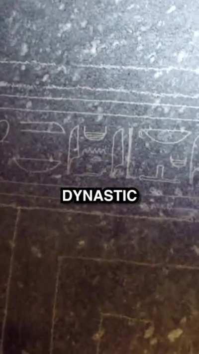 No cast, no mold, just a single piece of granite, over 80 tons, who does that?