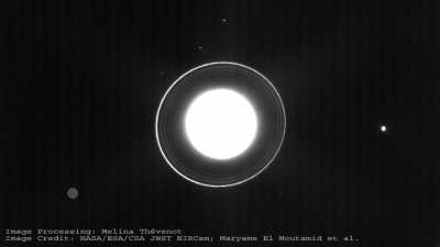 Uranus and inner moons (NIRCam)