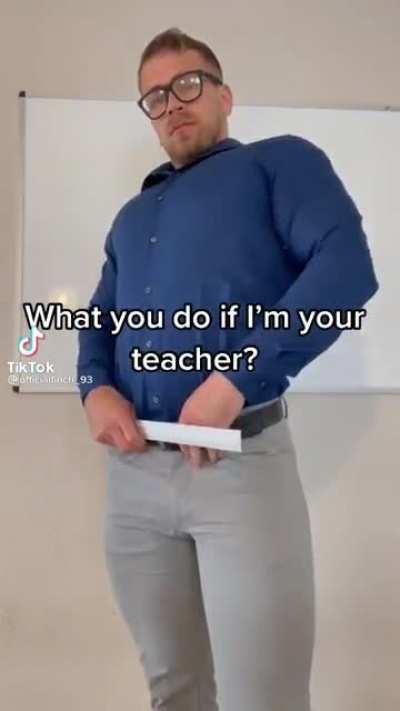 Could have at least tried to make it look like he doesn’t have a teenus