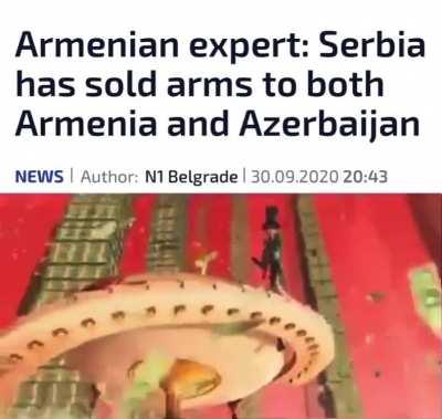 Servia playing both sides😎👍🇸🇮