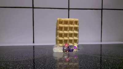 Pikmin vs falling waffle