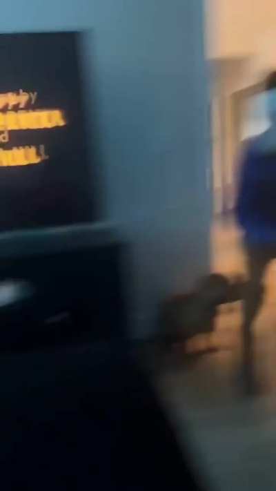 She didn't know whether to cry or dance