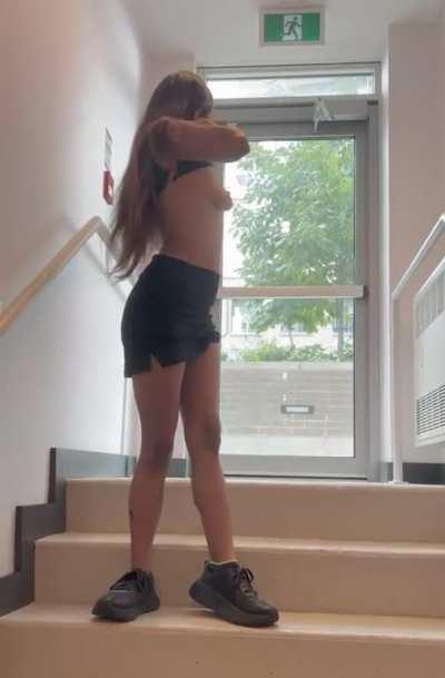 Omg my neighbour caught me