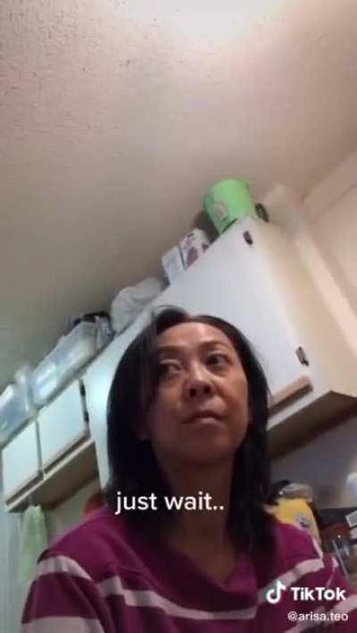 Mom passed the vibe check!