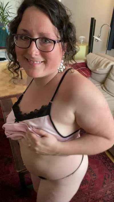 You can leave when you’re done, but your load stays deep inside me