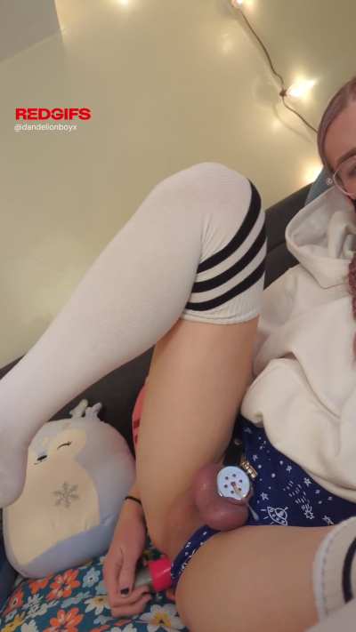 Guess I only cum like a girl now 💗