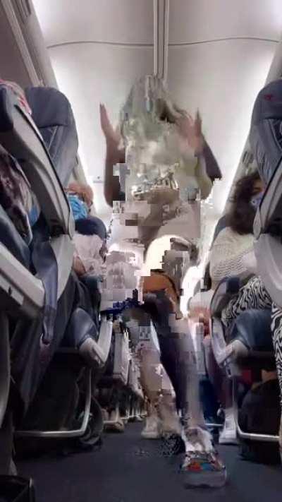 don't mind the delaying us from takeoff. your TikTok video is much more important.