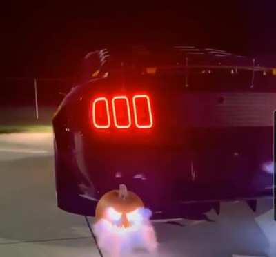 This Halloween exhaust!