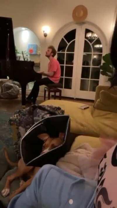 Billie Eilish slapping her big natural tits