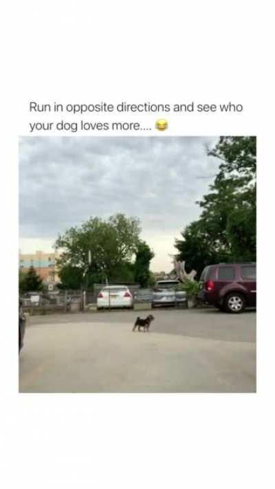 To make her pick a favorite