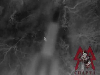 RUS POV: DPR drone strikes Ukrainian personnel, October 2022