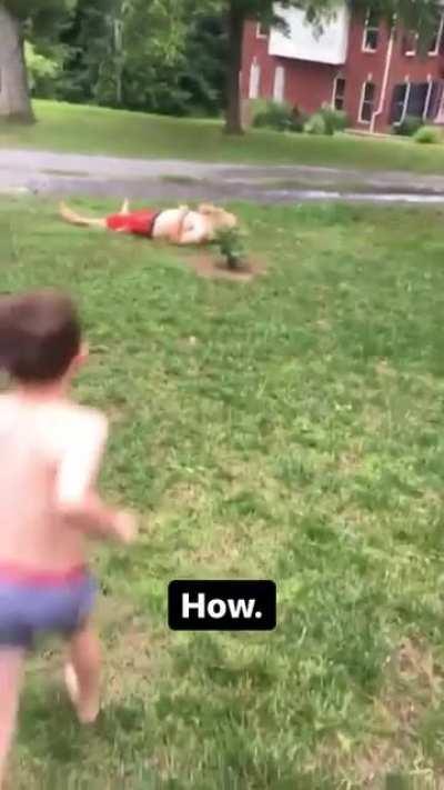 HMB while i go down this slide