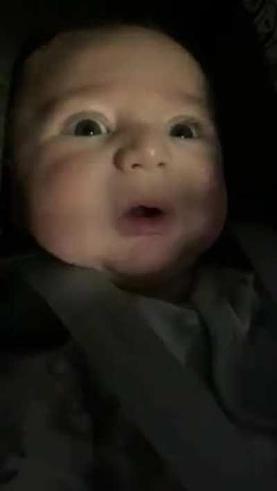 To look tough while passing through a tunnel